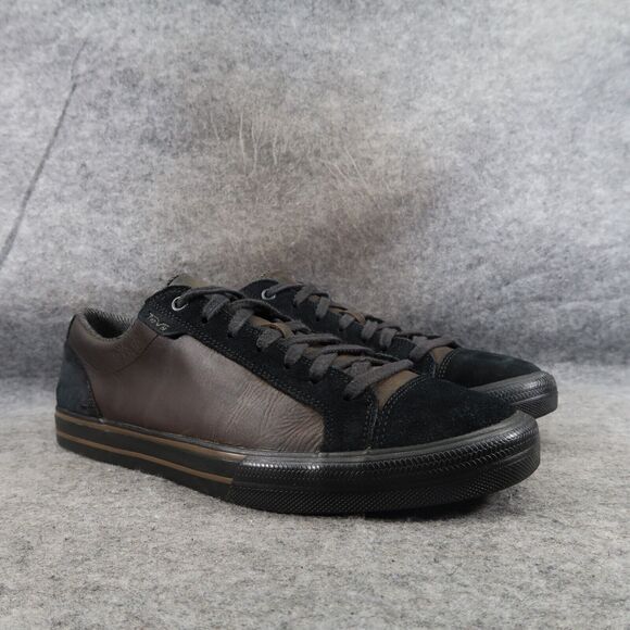 Teva Shoes Mens 11.5 Sneakers Lifestyle Athletic Lace Up Leather Roller Bike Low - Picture 1 of 14